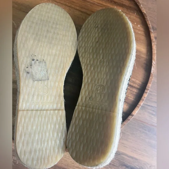 Free People  Laurel‎ Canyon Black Espadrilles size 36 turn on bottom NWOB - Picture 9 of 9